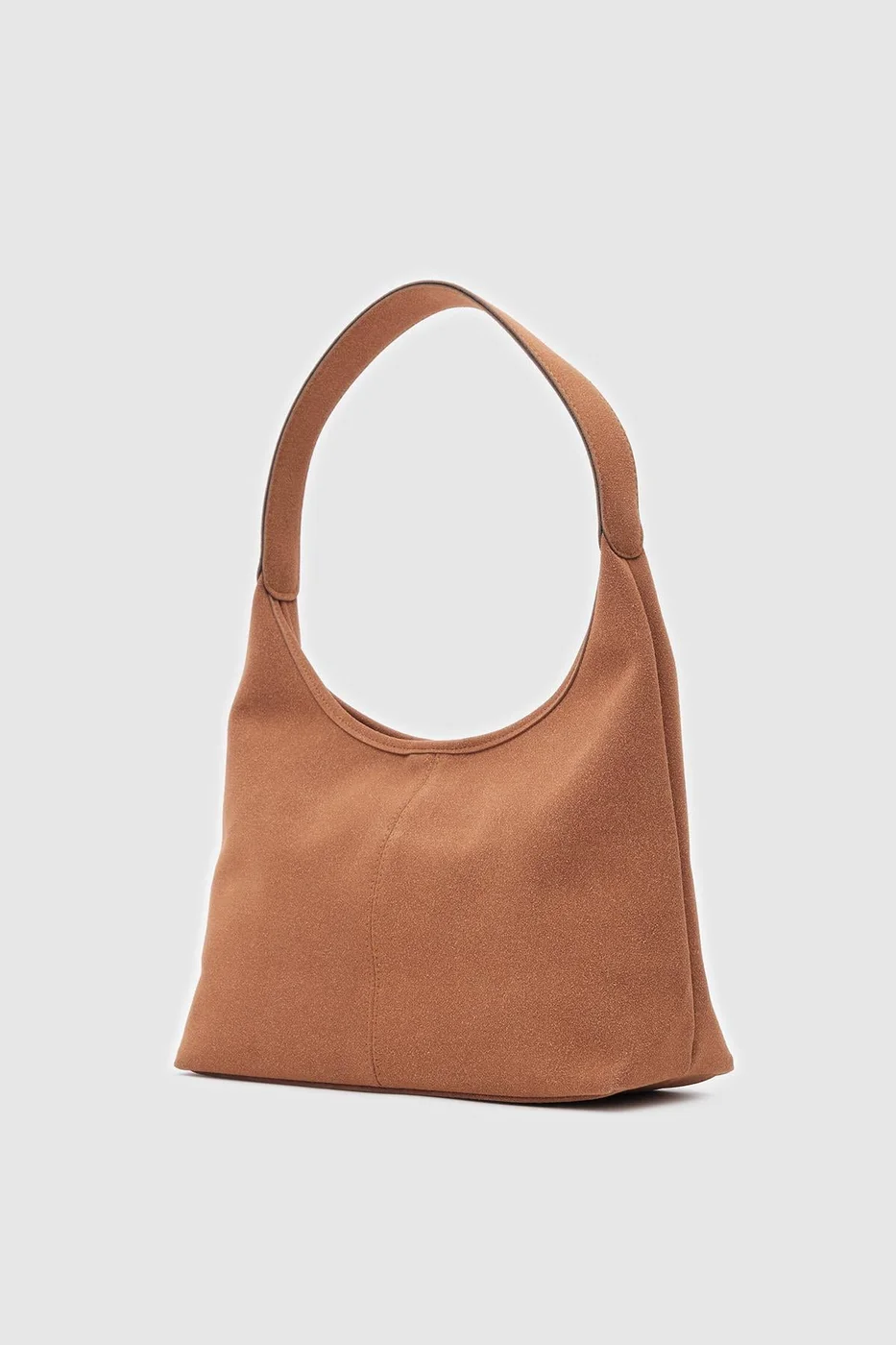 faux leather shoulder bag faux leather shoulder bag in tan