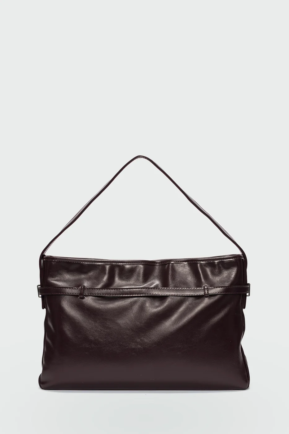 Faux leather shoulder bag Faux leather shoulder bag in purple