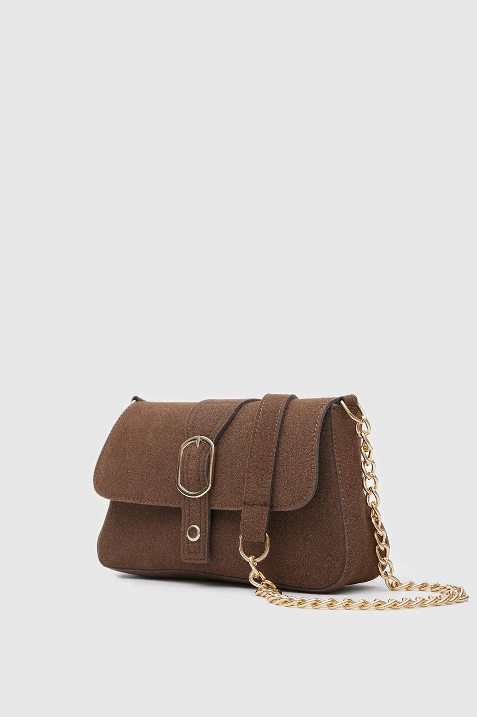 faux suede crossbody bag faux suede crossbody bag in dark brown