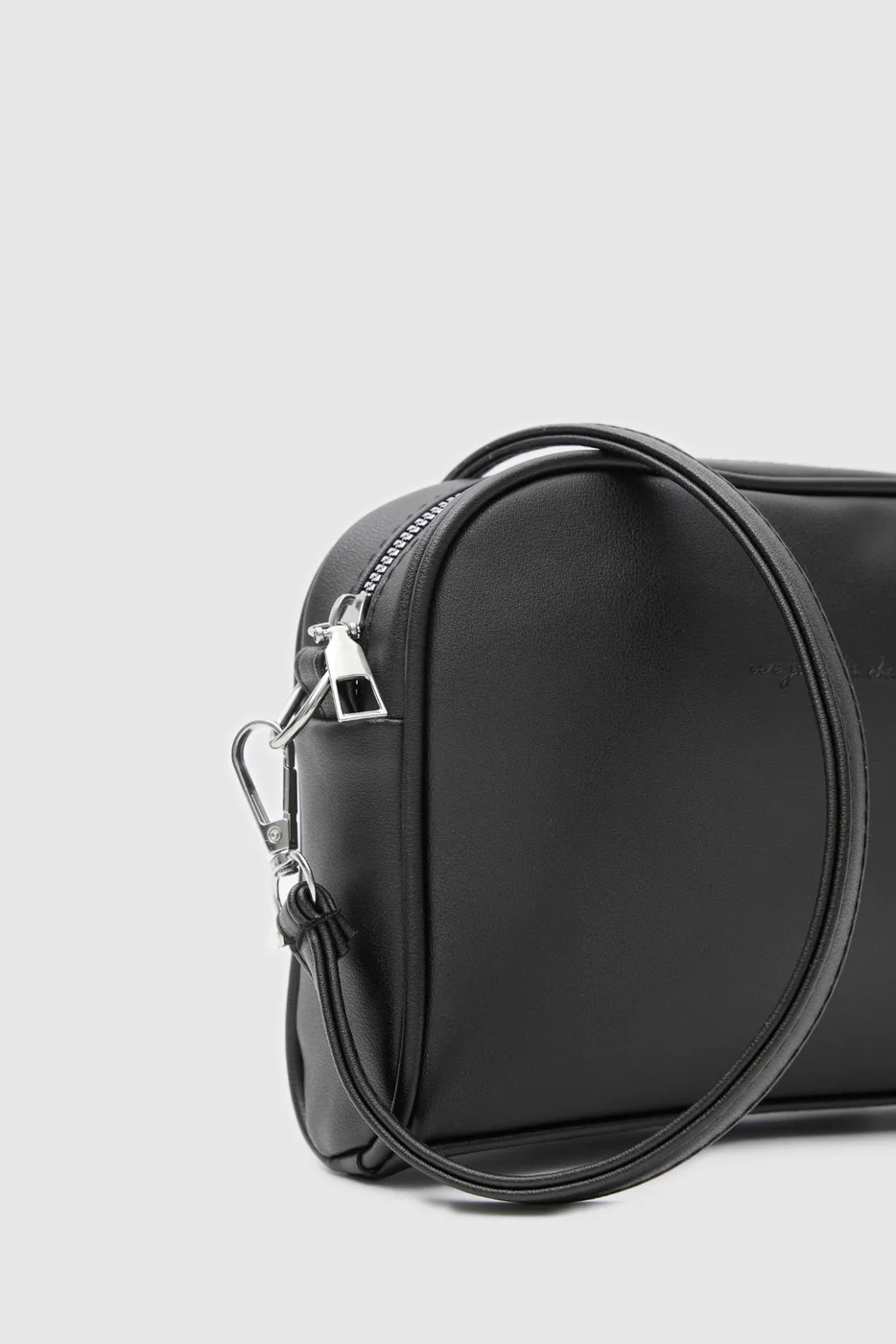 Faux leather crossbody bag for women Faux leather crossbody bag for women in black