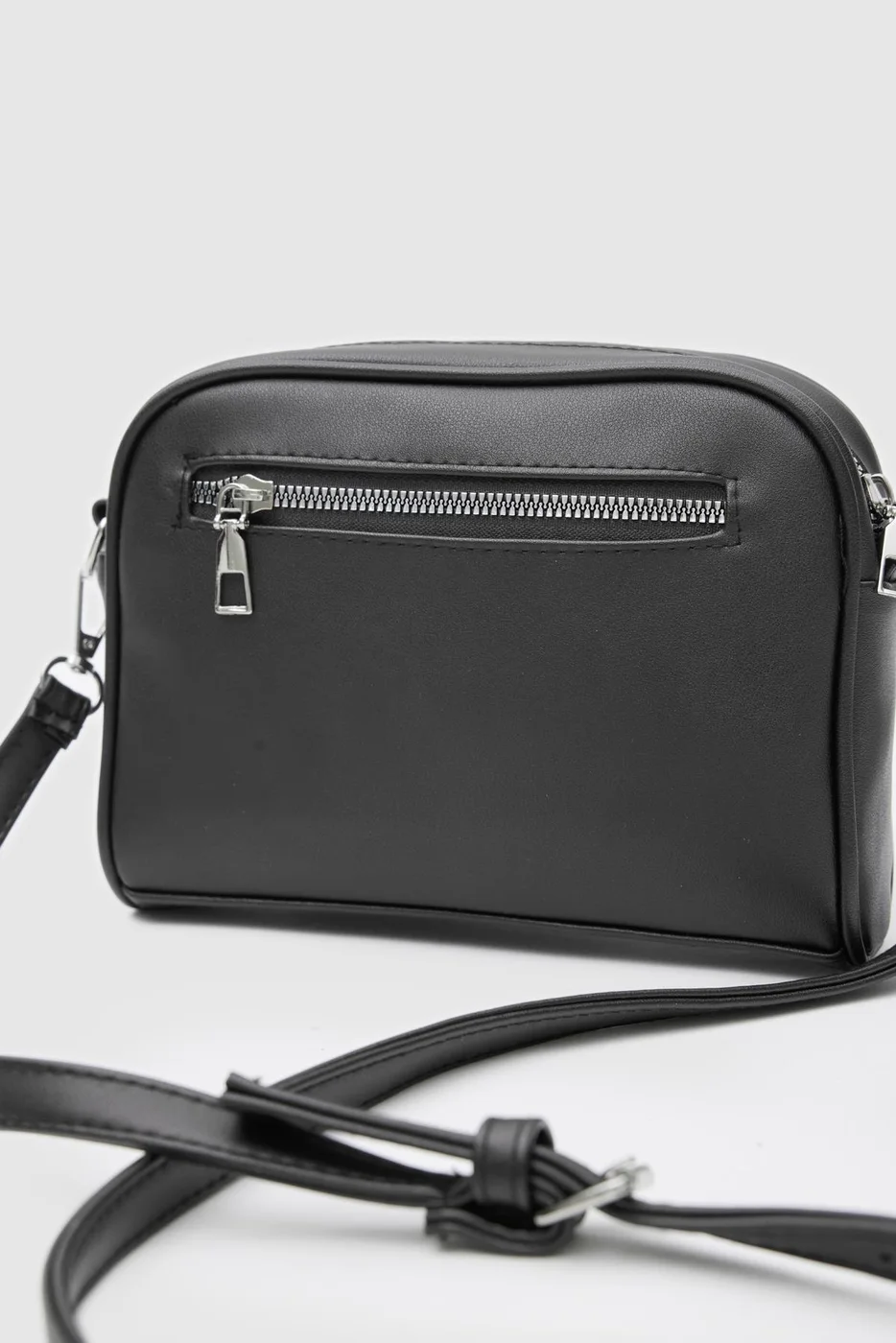 Faux leather crossbody bag for women Faux leather crossbody bag for women in black
