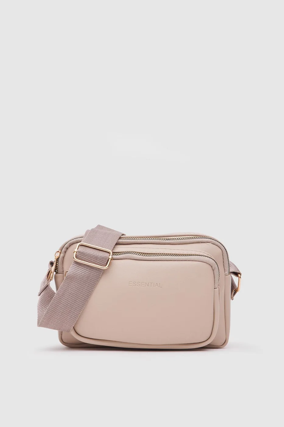 crossbody bag with wallet accessory crossbody bag with wallet accessory in beige