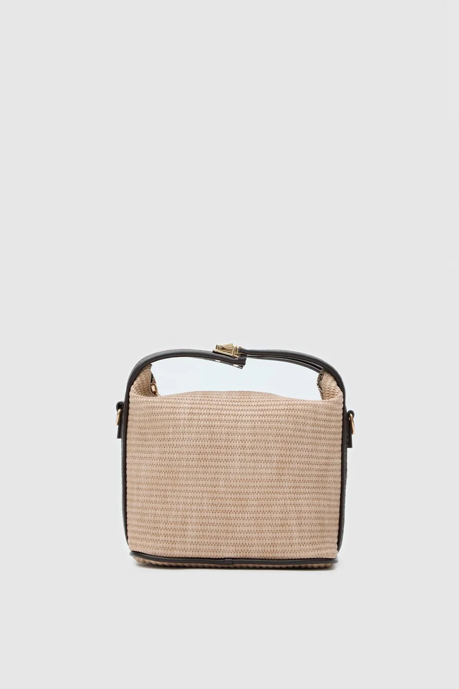 Straw crossbody bag Straw crossbody bag in beige