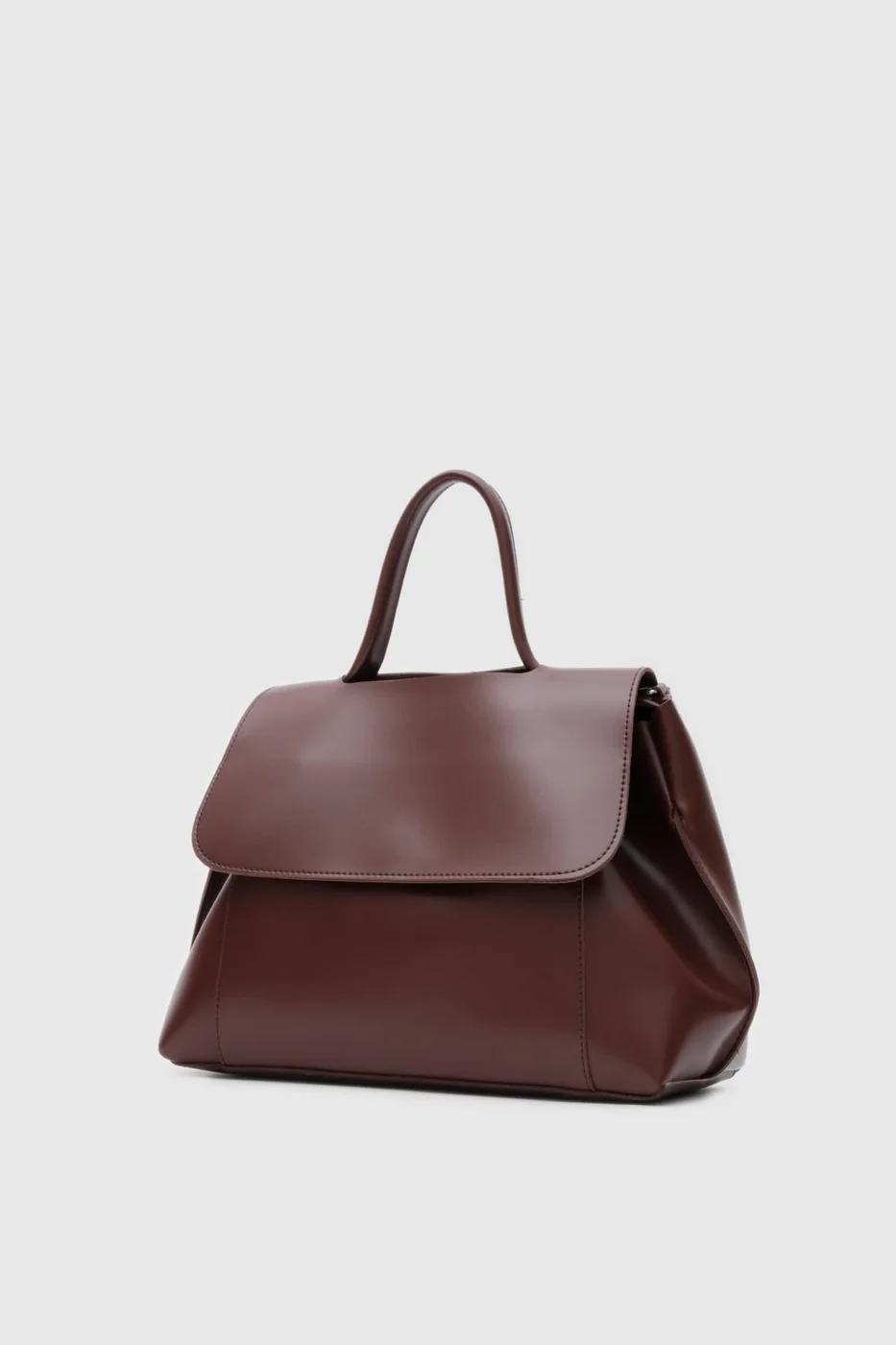 Faux Leather Crossbody Bag Faux Leather Crossbody Bag in hazelnut