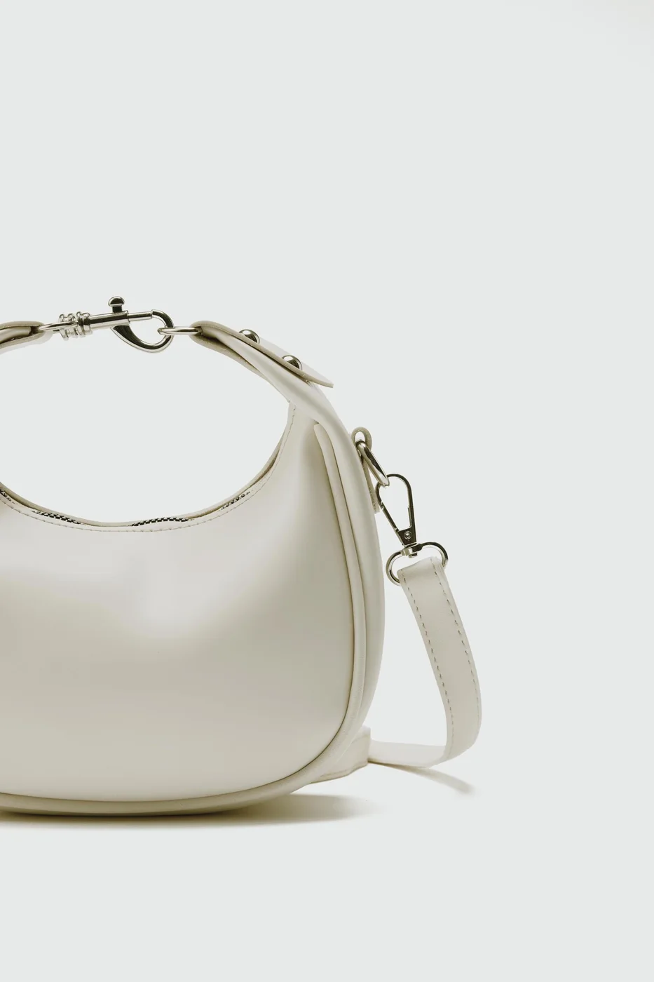 faux leather crossbody bag faux leather crossbody bag in beige