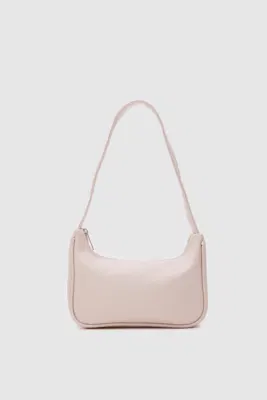 Faux leather baguette bag Faux leather baguette bag in cream