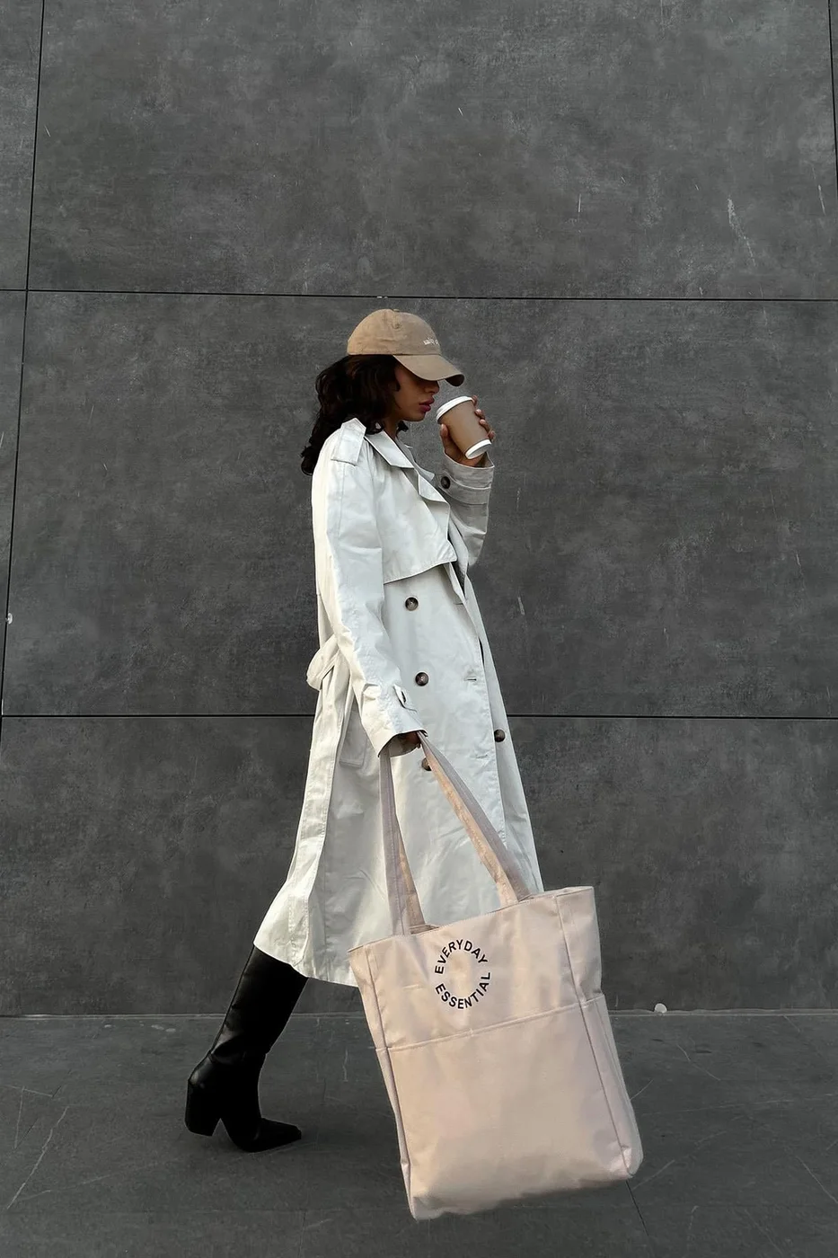 shopper bag for versatile use shopper bag for versatile use in cream
