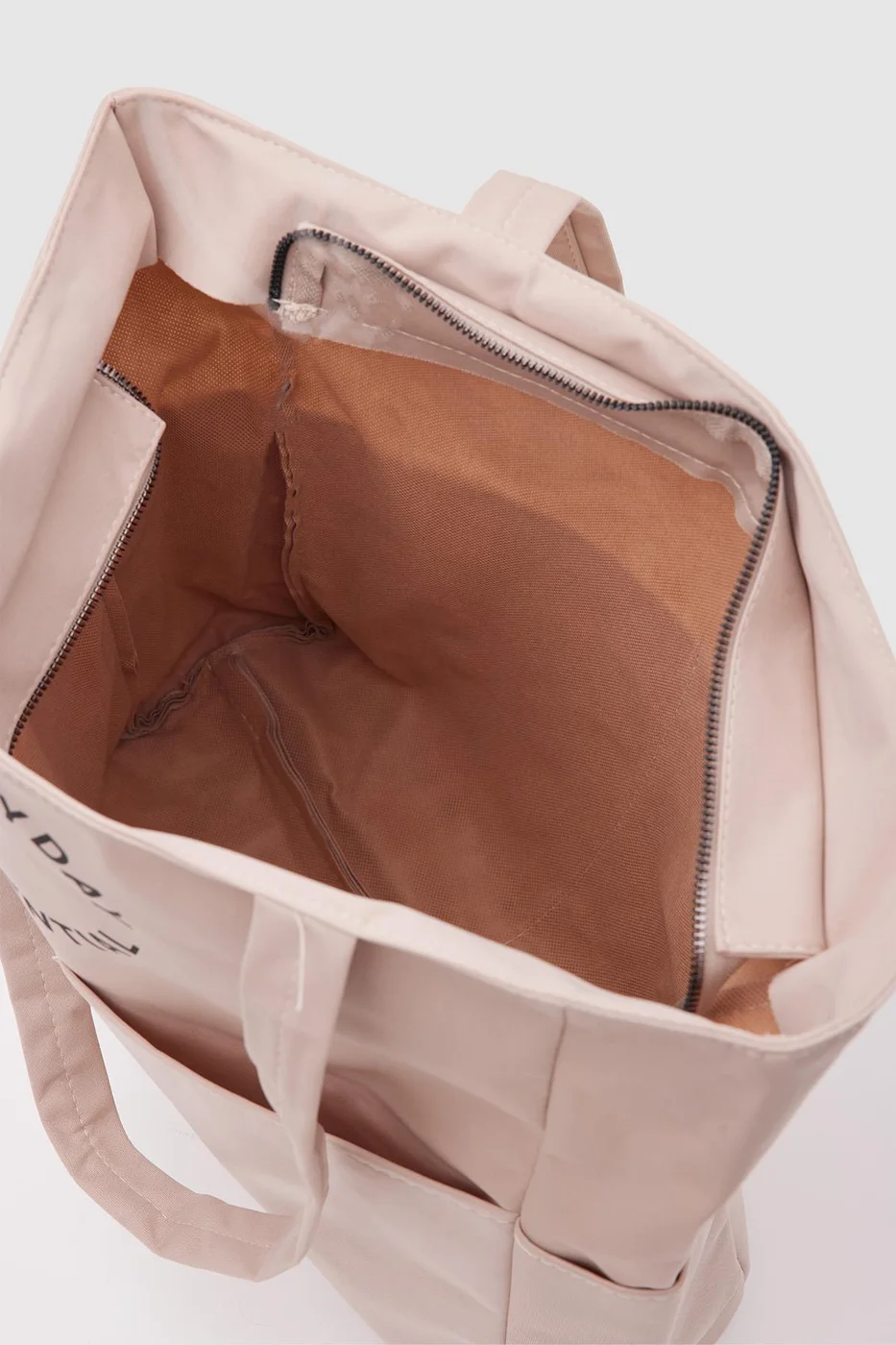 shopper bag for versatile use shopper bag for versatile use in cream