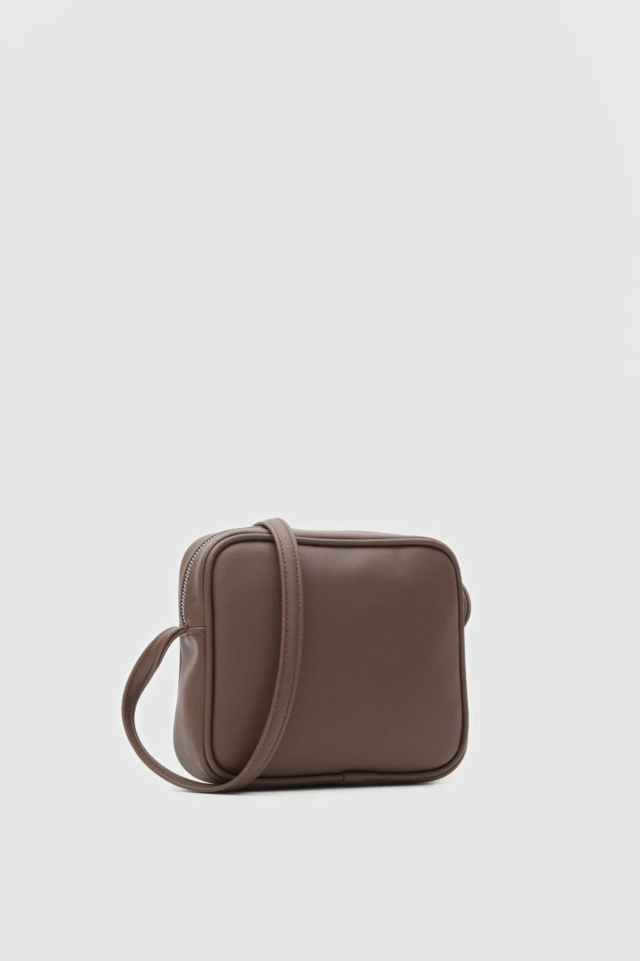 Faux leather crossbody bag for women Faux leather crossbody bag for women in dark brown