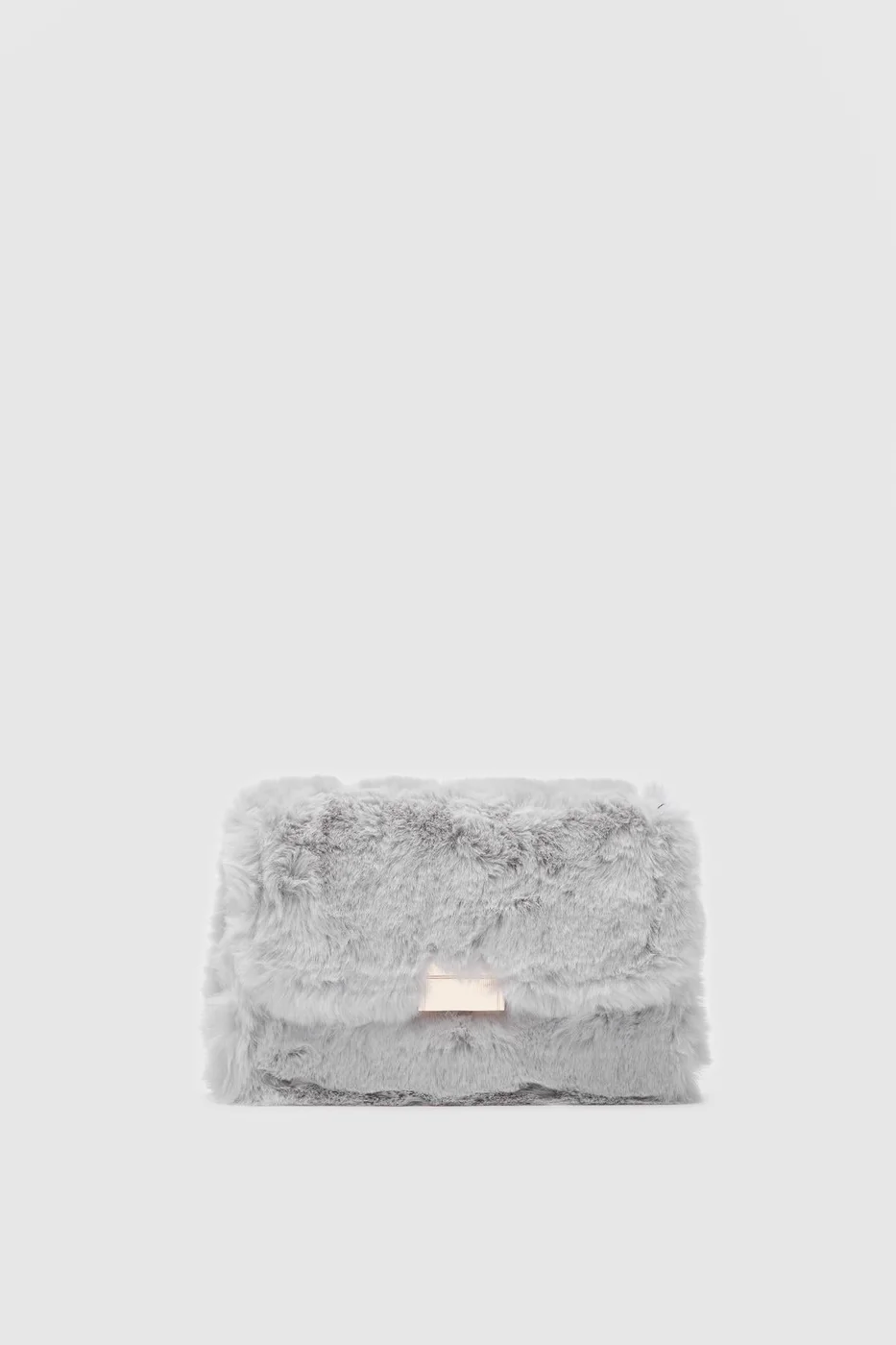 teddy crossbody bag in grey