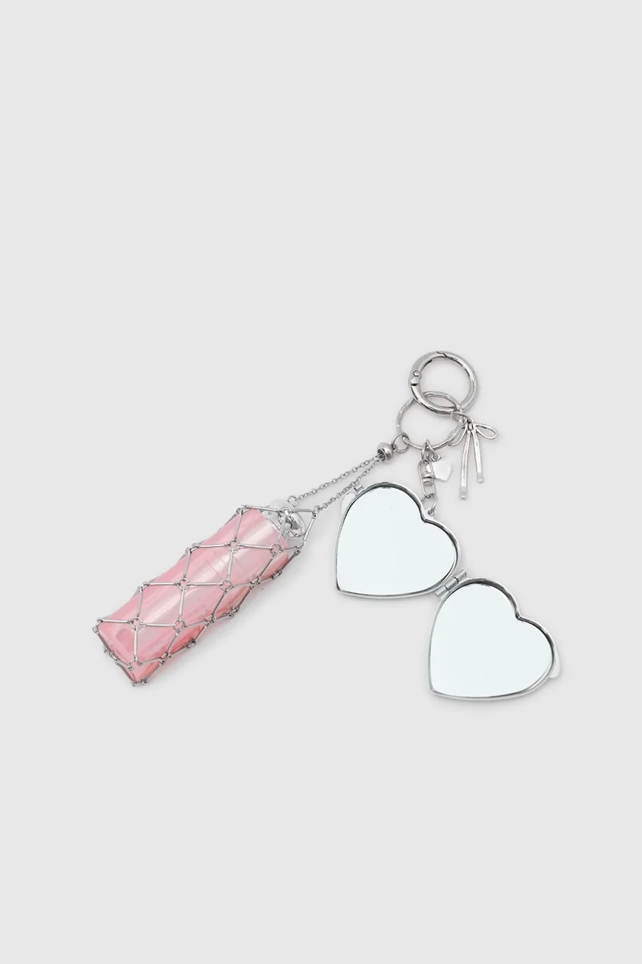 lipstick charm accessory lipstick charm accessory in silver