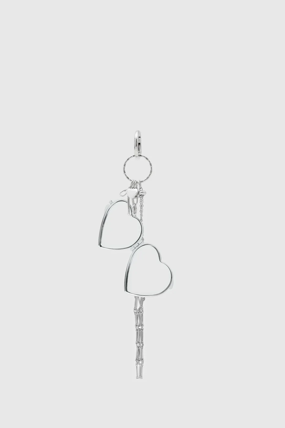 lipstick charm accessory lipstick charm accessory in silver