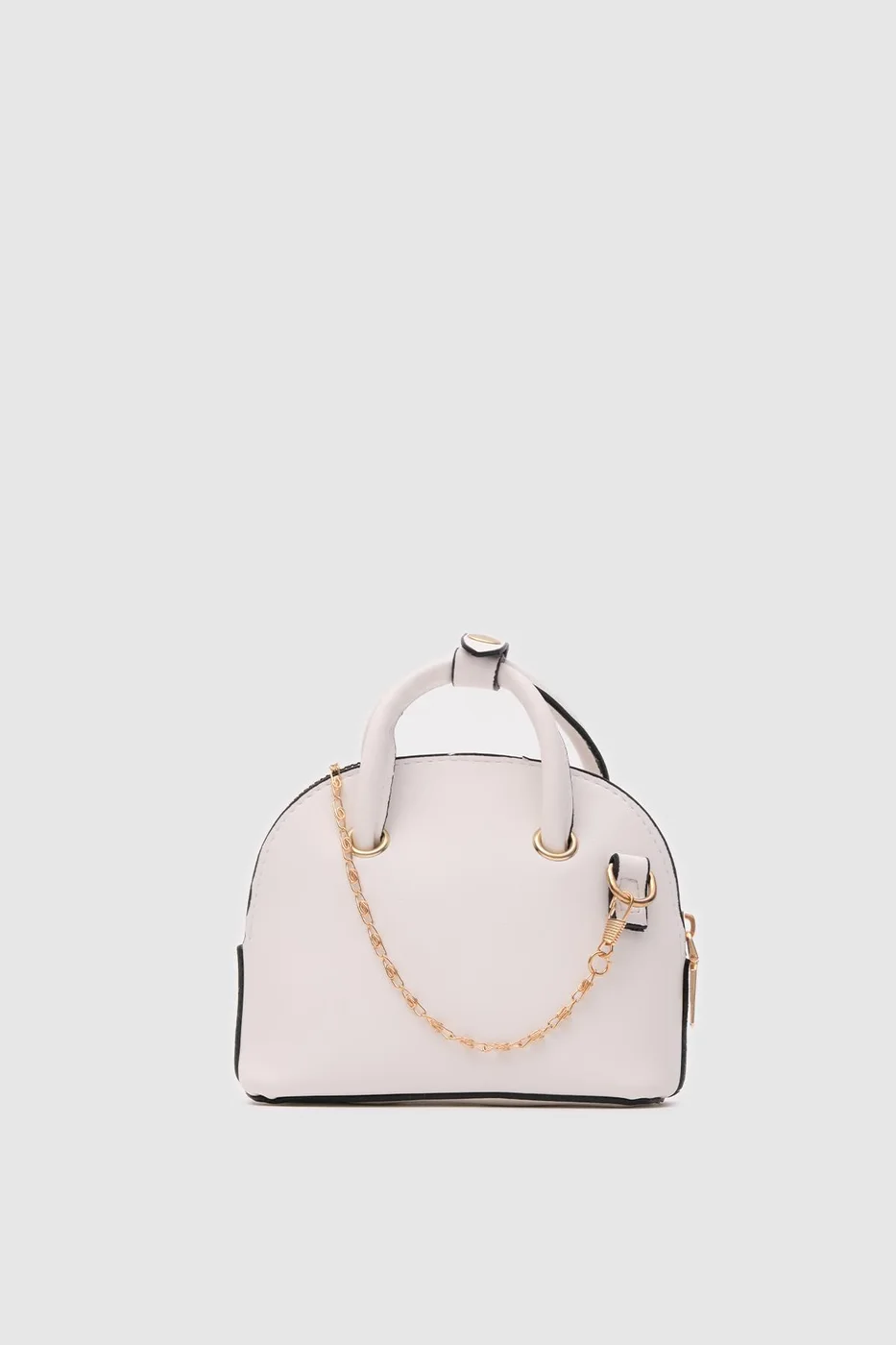 Faux leather crossbody bag Faux leather crossbody bag in white
