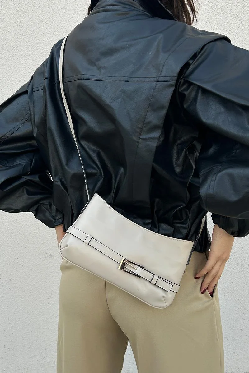 Faux leather crossbody bag Faux leather crossbody bag