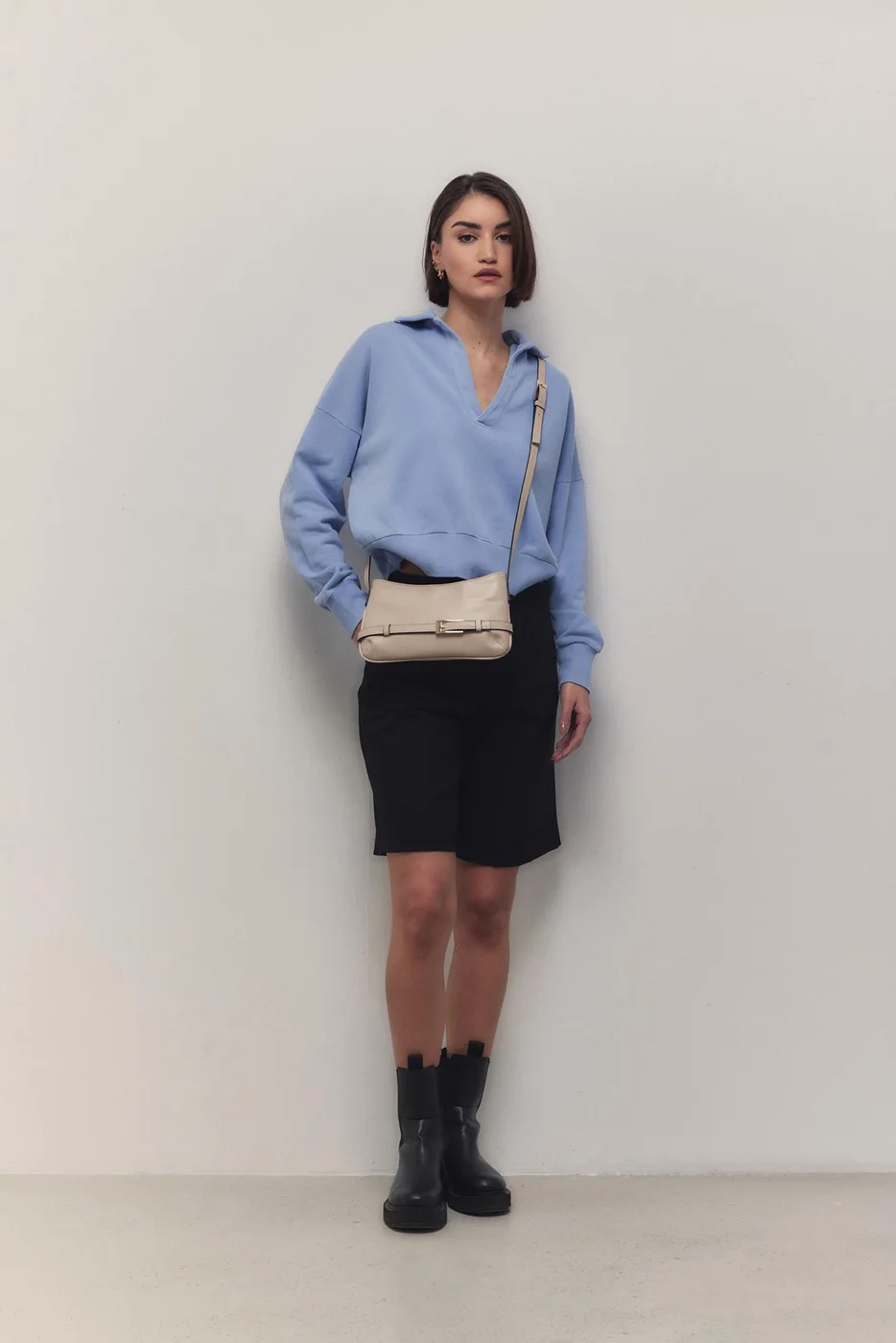 Faux leather crossbody bag Faux leather crossbody bag