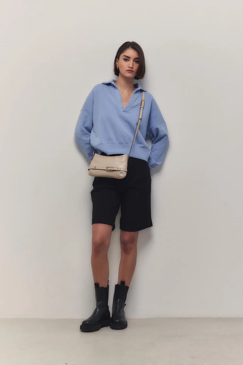 Faux leather crossbody bag Faux leather crossbody bag