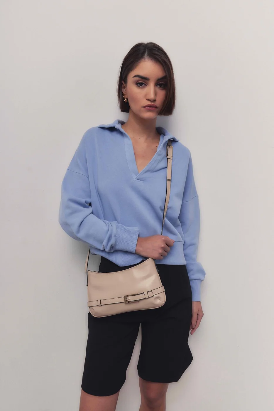 Faux leather crossbody bag Faux leather crossbody bag