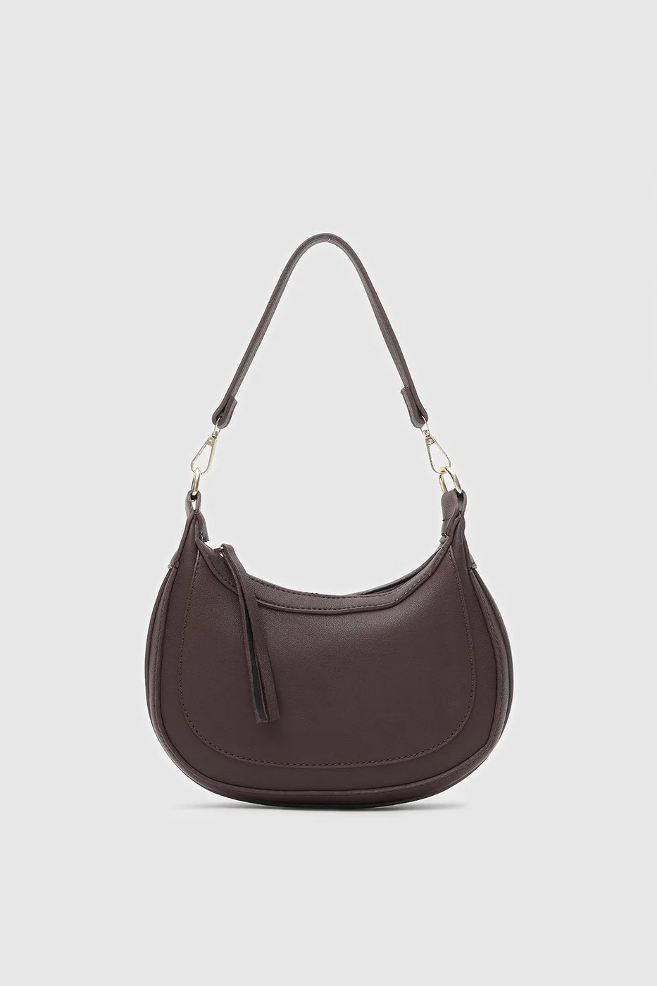 Faux leather crossbody bag for women Faux leather crossbody bag for women in dark brown