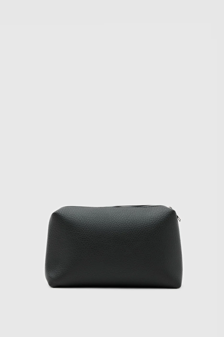 Faux leather shoulder bag with stylish design Faux leather shoulder bag with stylish design in black