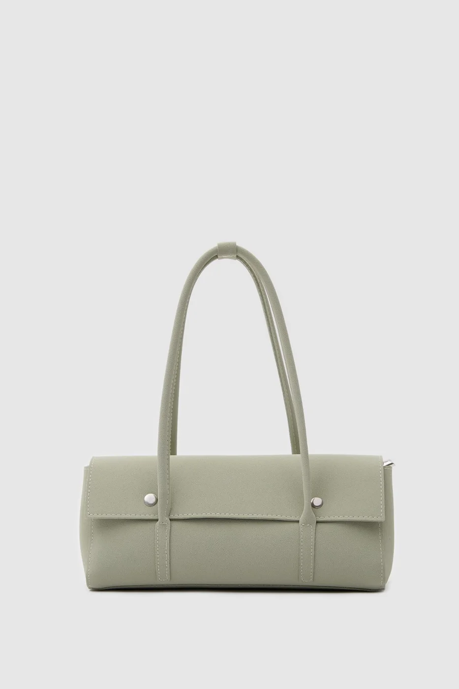 Faux leather baguette bag Faux leather baguette bag in mint