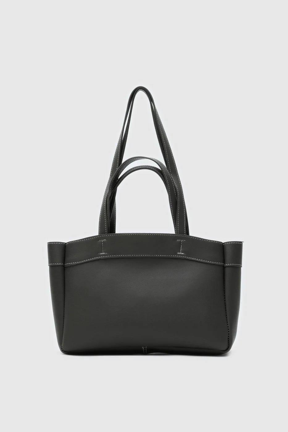 Faux Leather Shoulder Bag stylish design Faux Leather Shoulder Bag stylish design in black