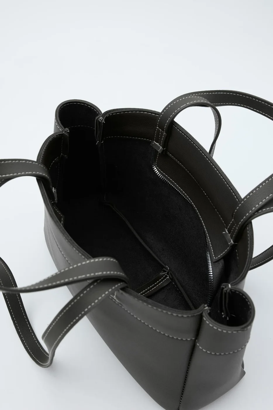 Faux Leather Shoulder Bag stylish design Faux Leather Shoulder Bag stylish design in black
