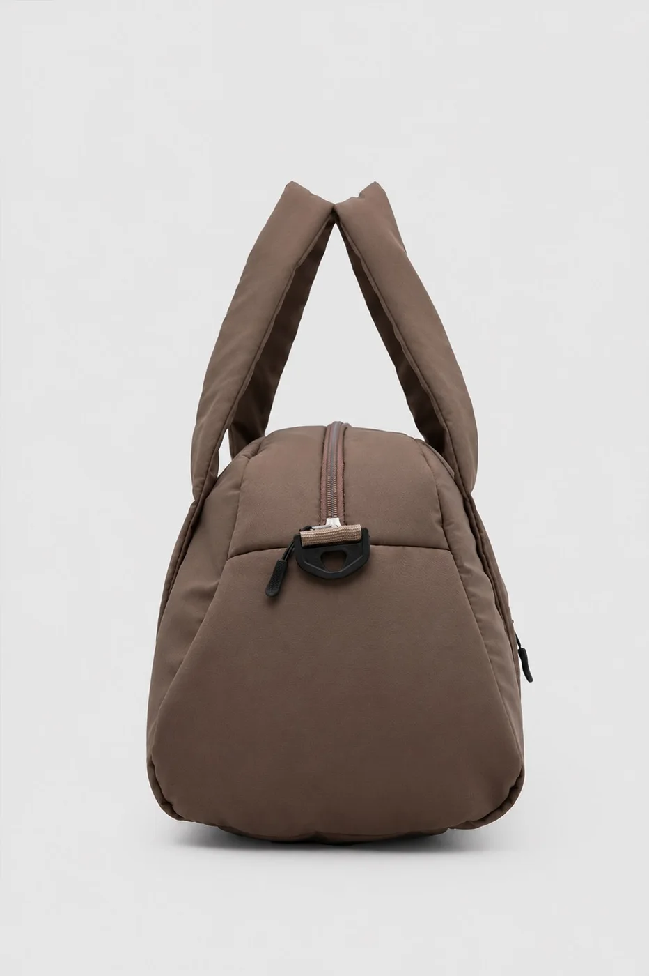 gym travel bag in brown