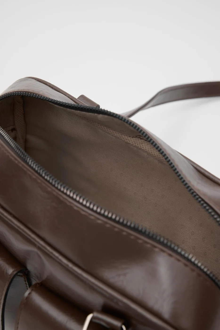 Faux Leather Baguette Bag for Women Faux Leather Baguette Bag for Women in dark brown