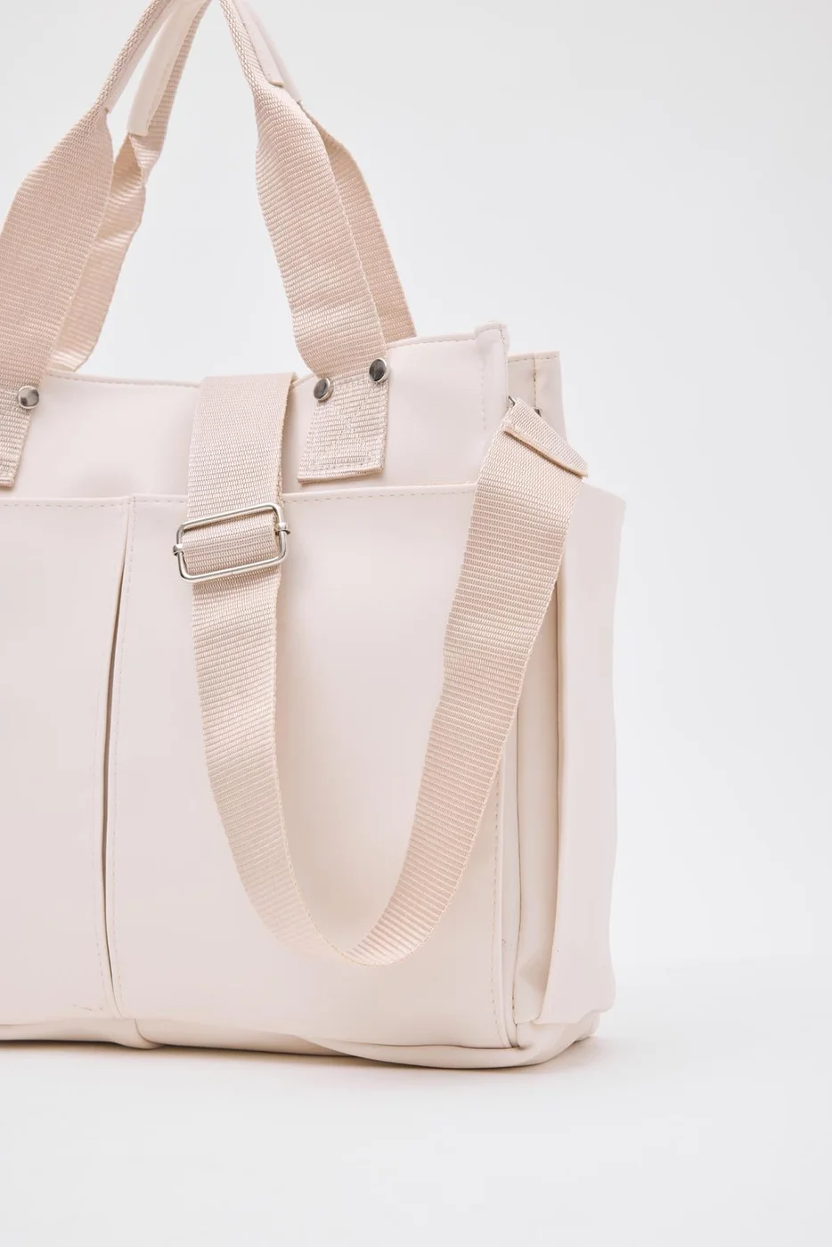 Faux leather shoulder bag Faux leather shoulder bag