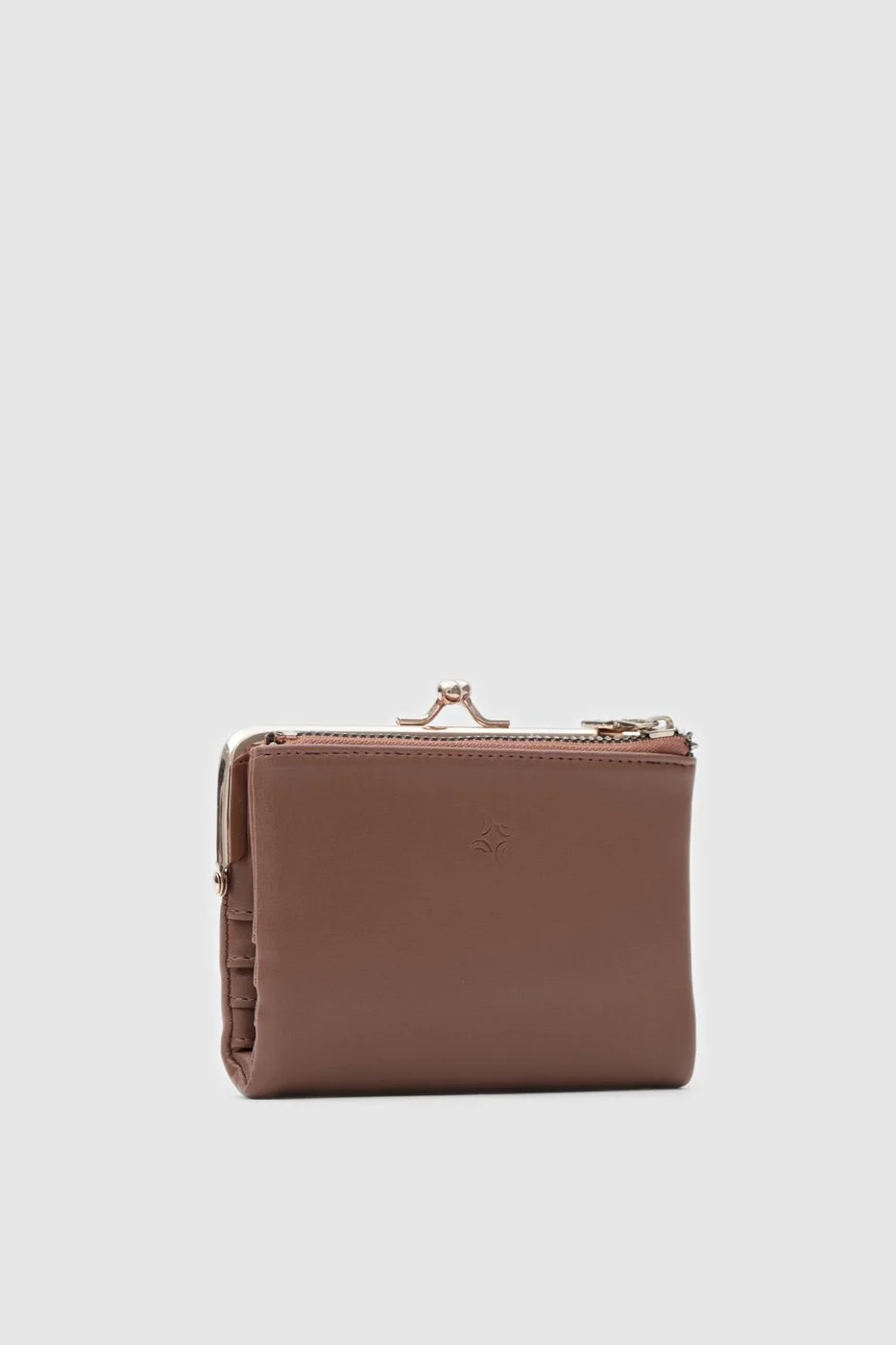 Faux leather wallet for women Faux leather wallet for women in taupe