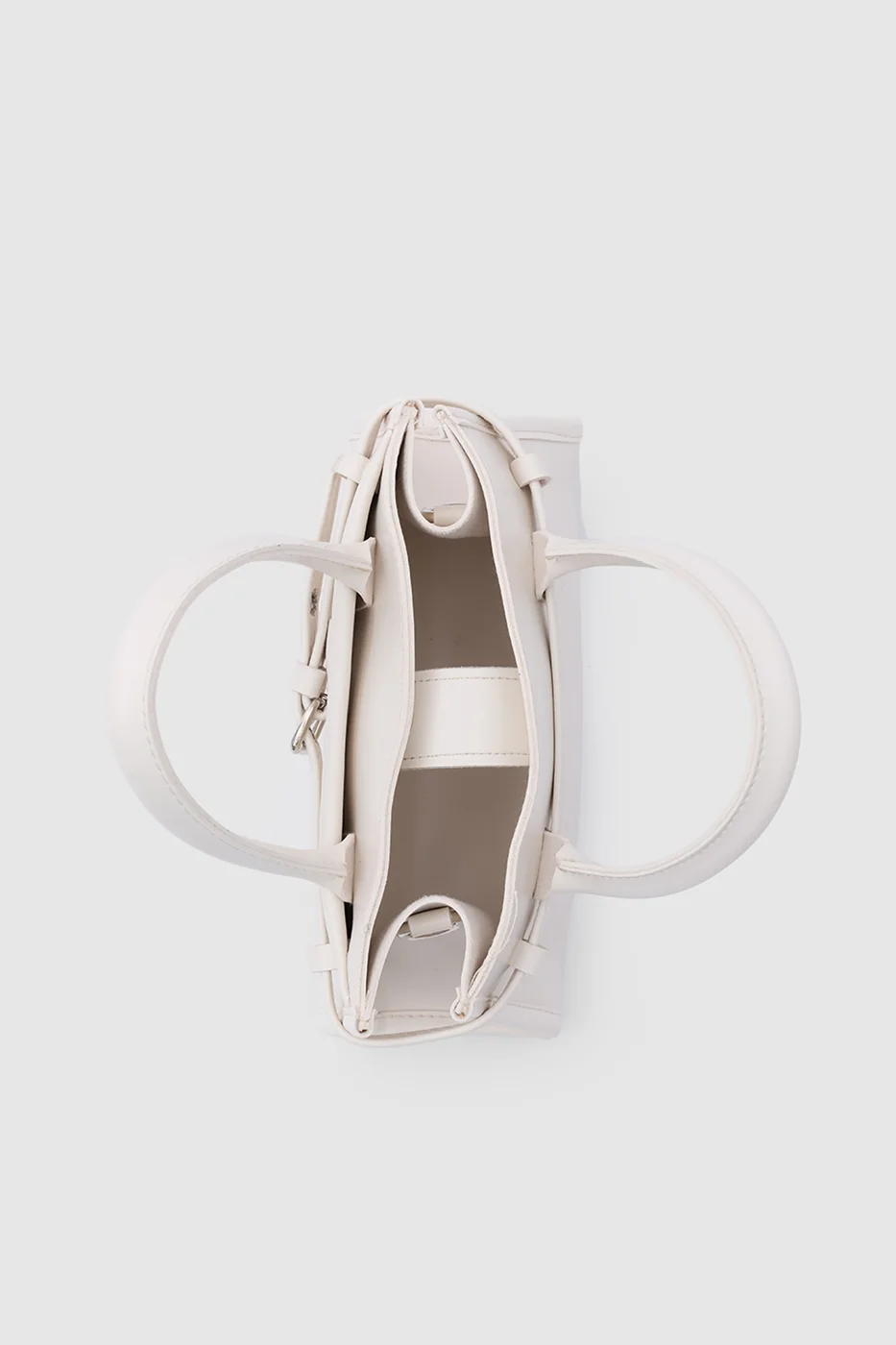 faux leather crossbody bag faux leather crossbody bag in vanilla