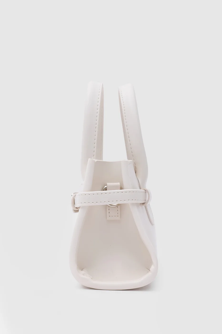 faux leather crossbody bag faux leather crossbody bag in vanilla