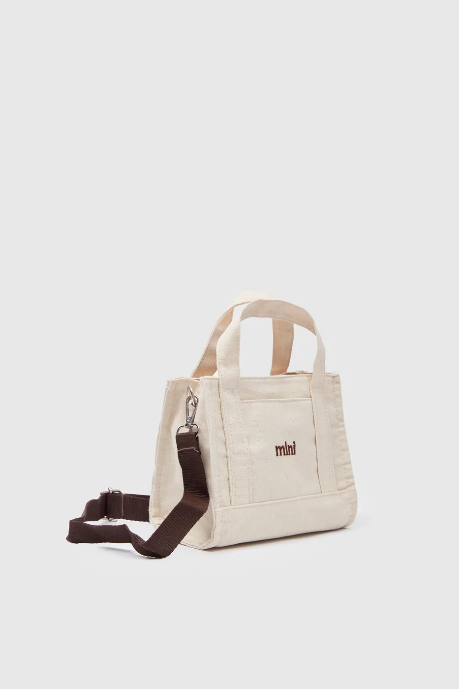 Canvas crossbody bag for daily use