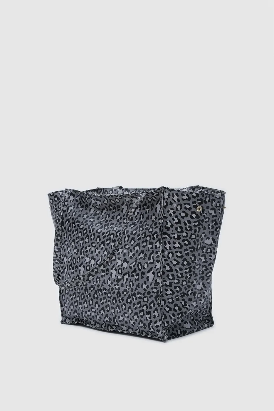 Faux leather shoulder bag Faux leather shoulder bag in charcoal