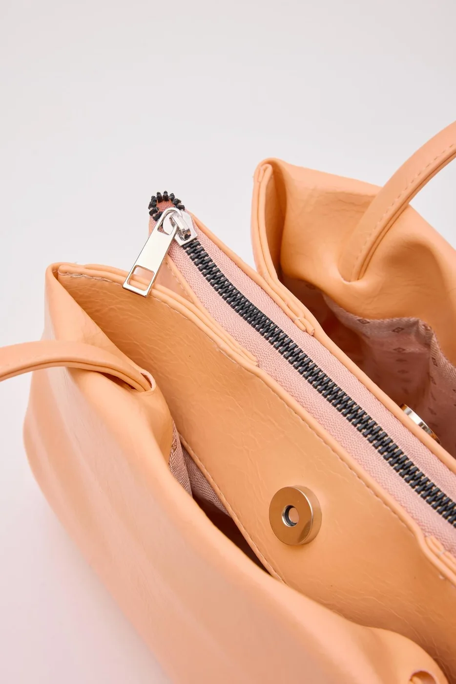 Faux leather baguette bag Faux leather baguette bag