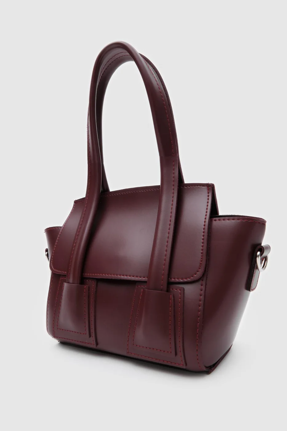 faux leather crossbody bag faux leather crossbody bag in burgundy