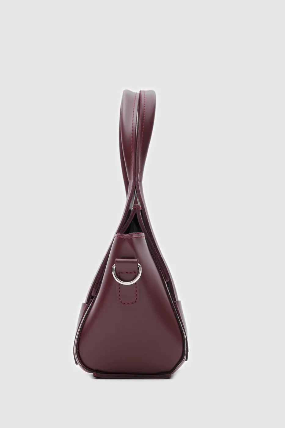 faux leather crossbody bag faux leather crossbody bag in burgundy