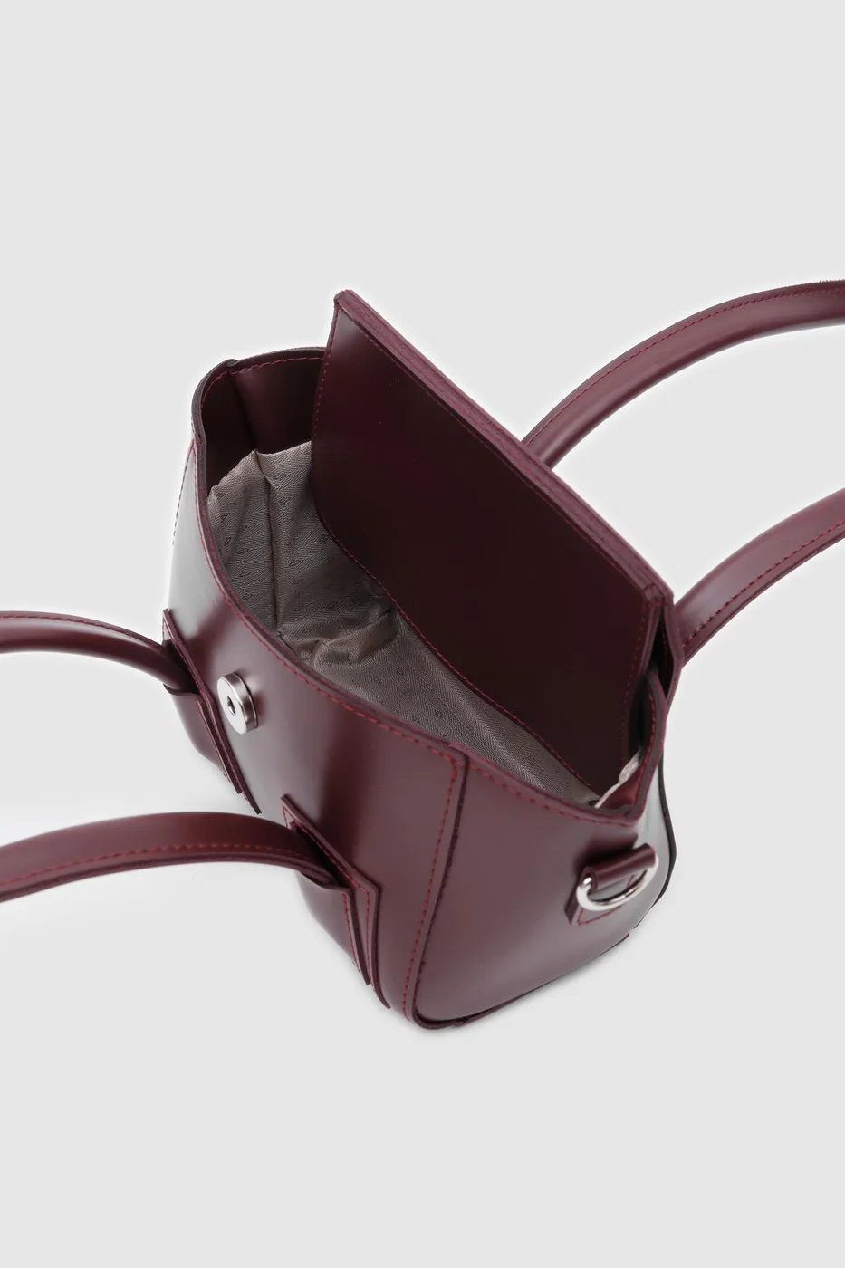 faux leather crossbody bag faux leather crossbody bag in burgundy