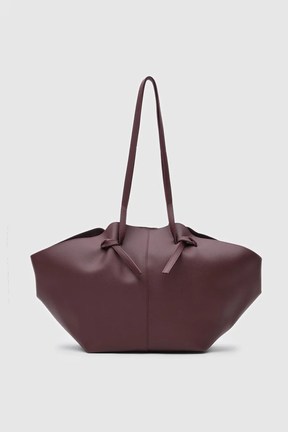 Faux Leather Shoulder Bag