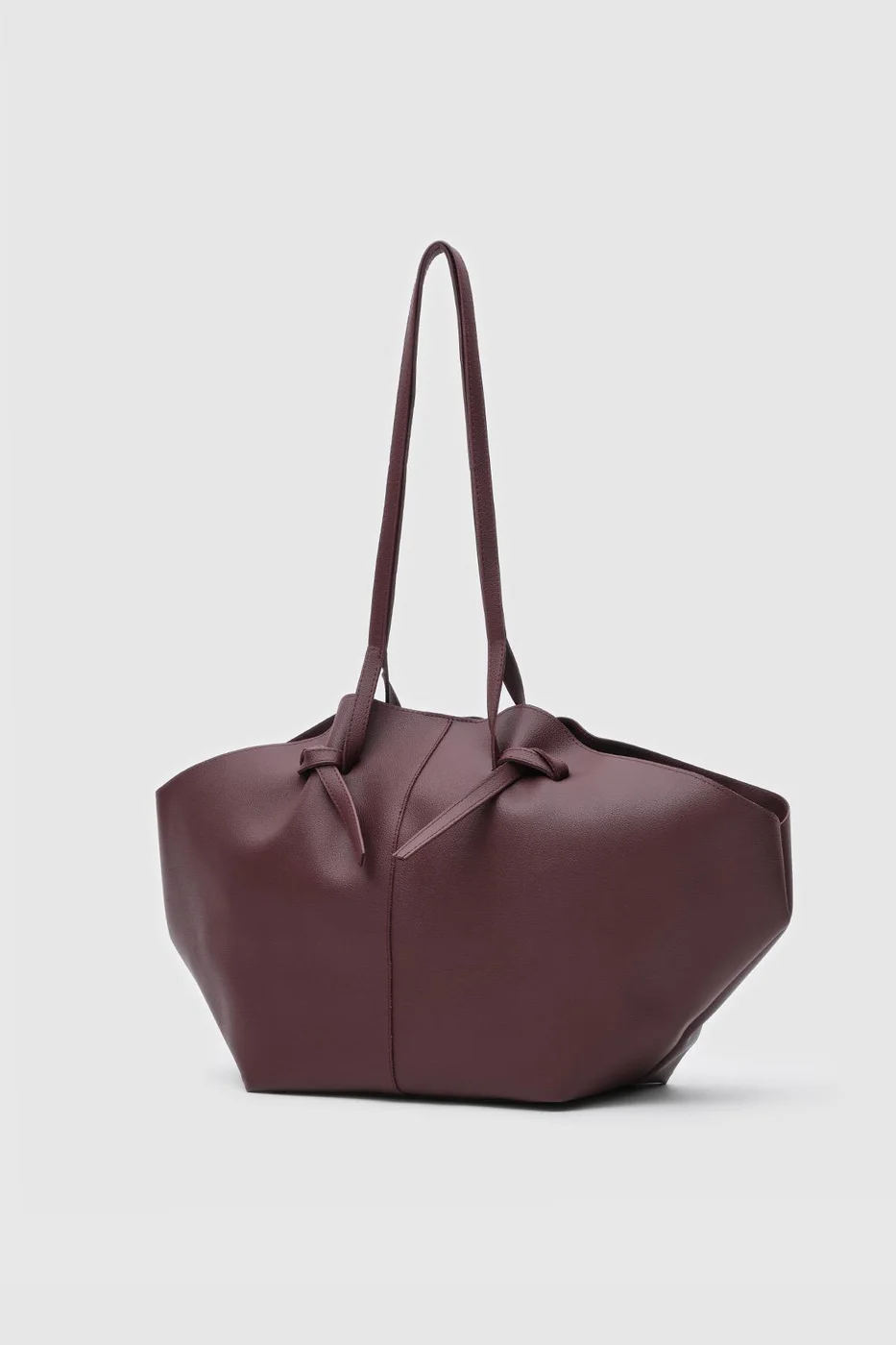 Faux Leather Shoulder Bag