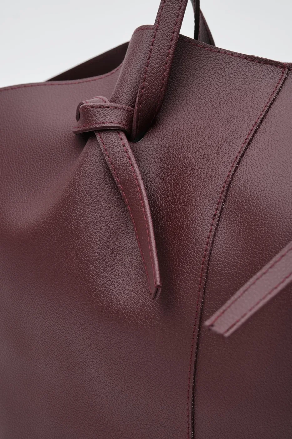 Faux Leather Shoulder Bag