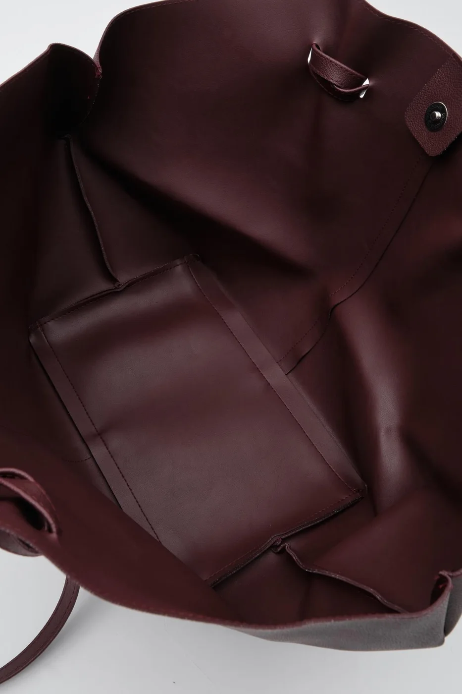 Faux Leather Shoulder Bag