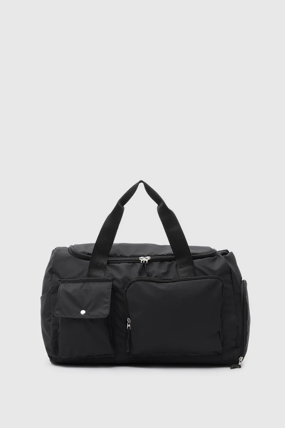 Gym travel bag for active lifestyles in black