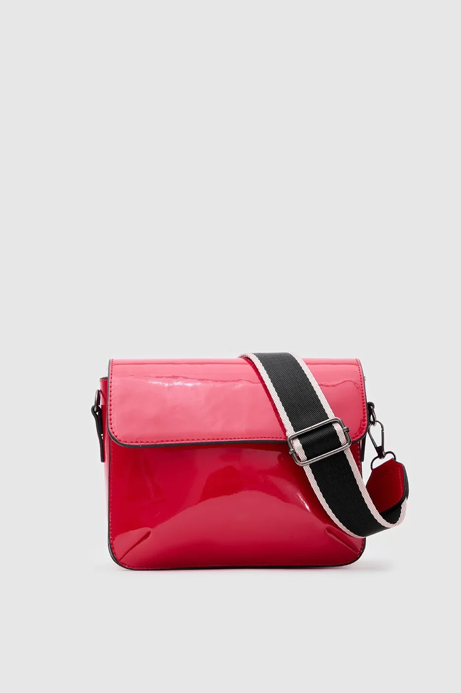 faux leather crossbody bag
