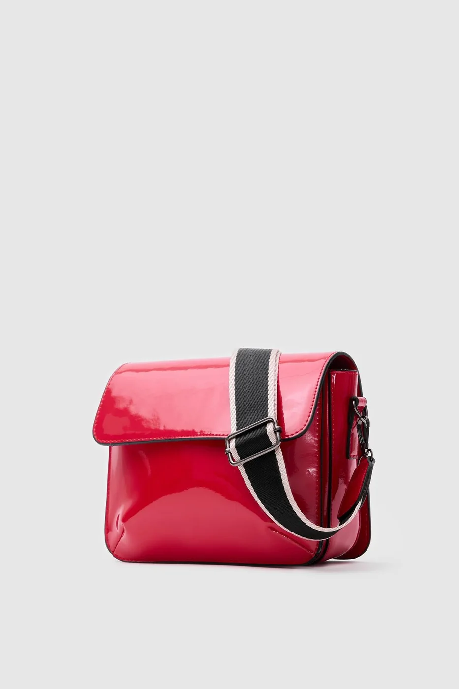 faux leather crossbody bag