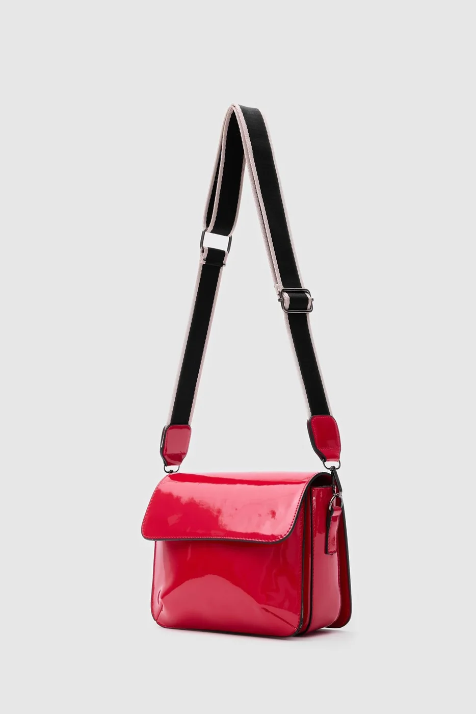faux leather crossbody bag