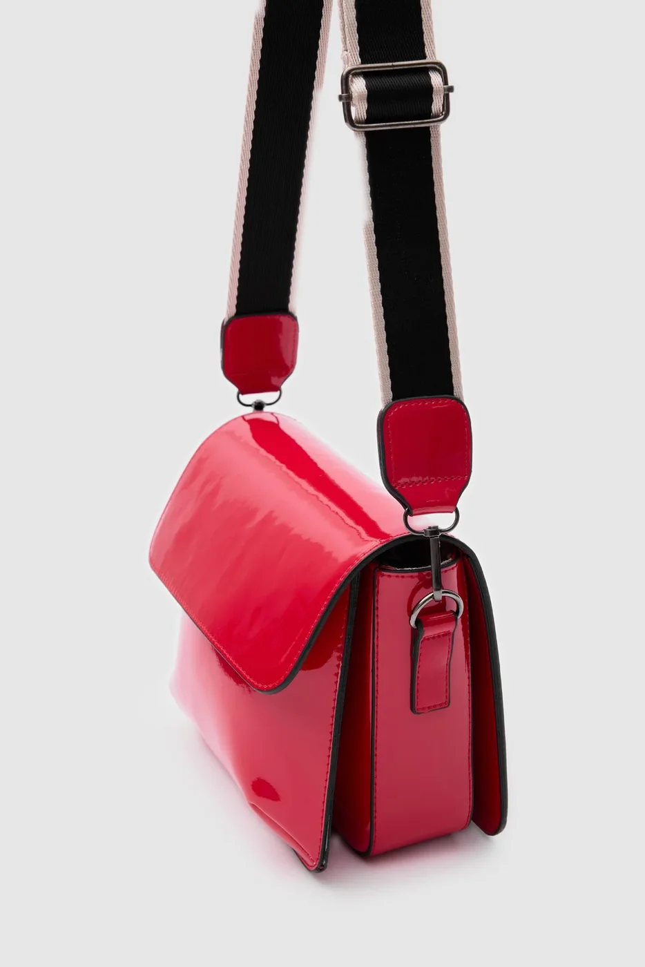 faux leather crossbody bag