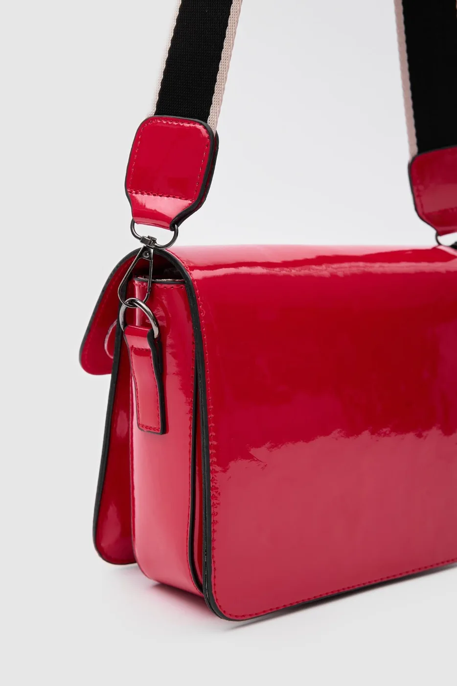 faux leather crossbody bag