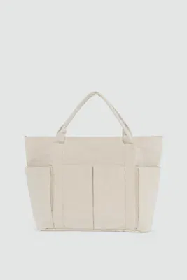 canvas shopper bag