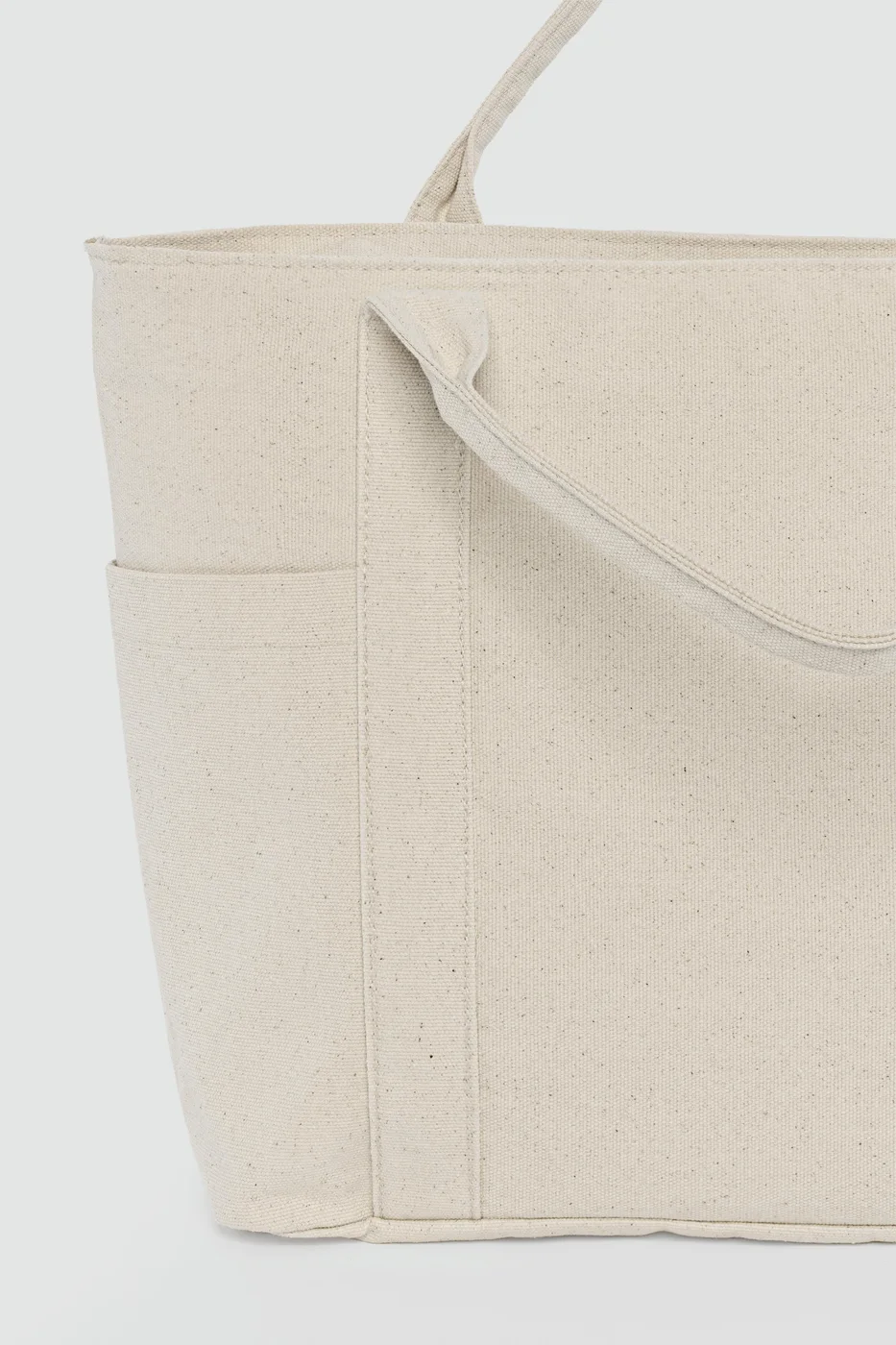 canvas shopper bag
